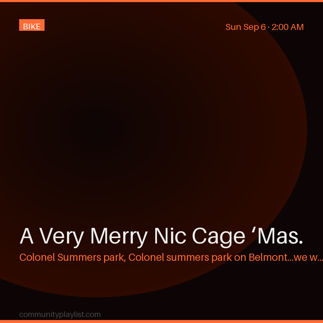 A Very Merry Nic Cage ‘Mas.