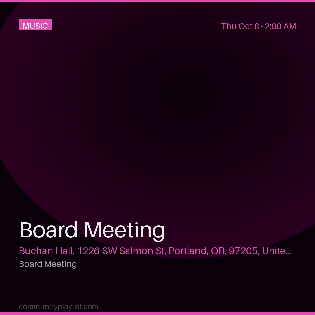 Board Meeting
