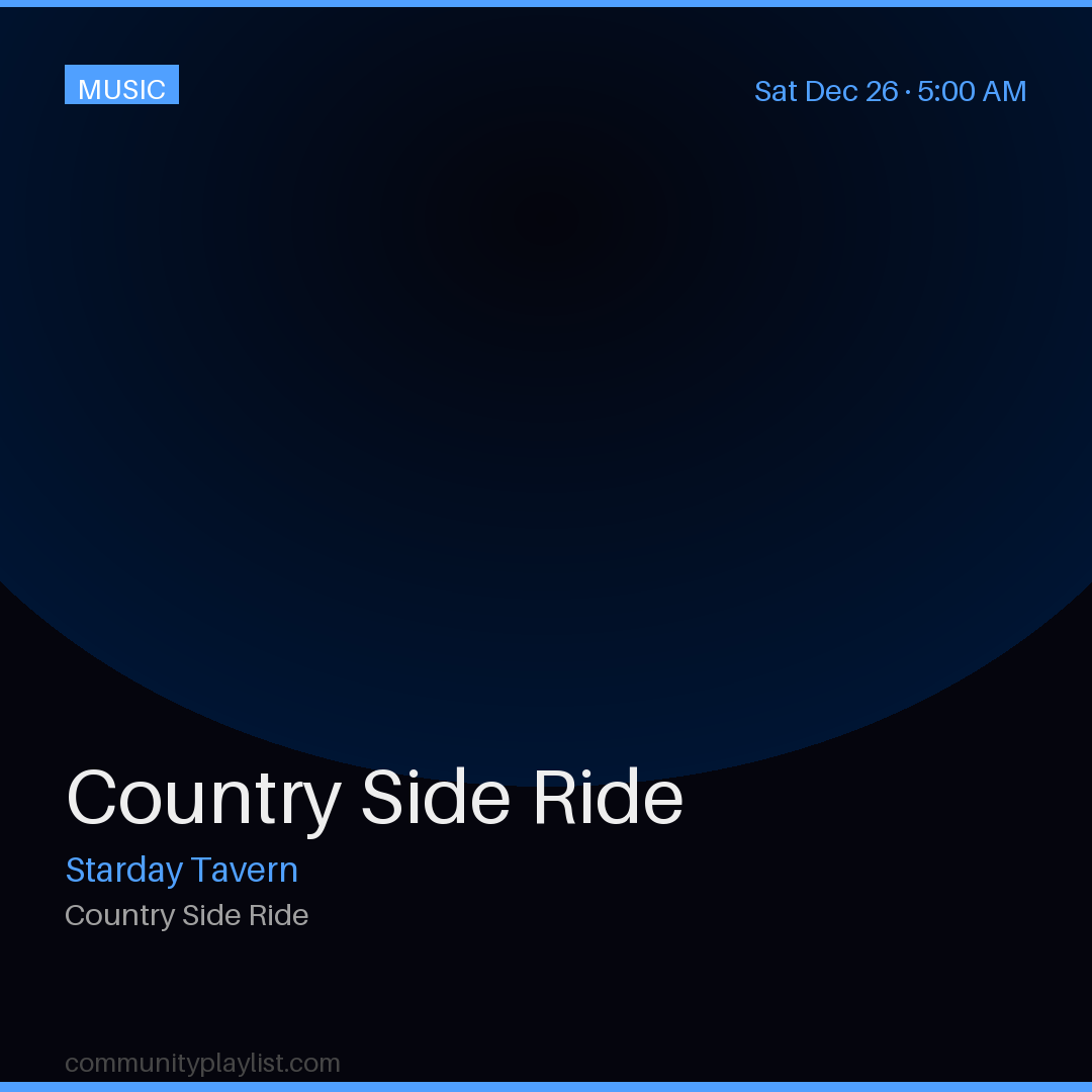 Country Side Ride