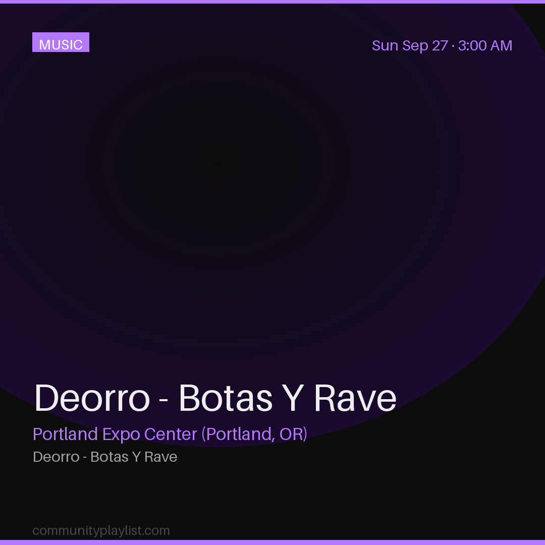 Deorro - Botas Y Rave