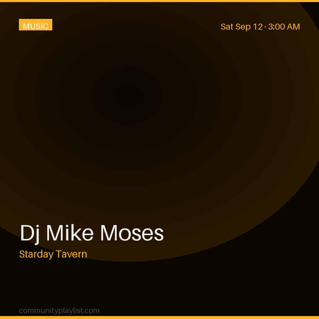 Dj Mike Moses