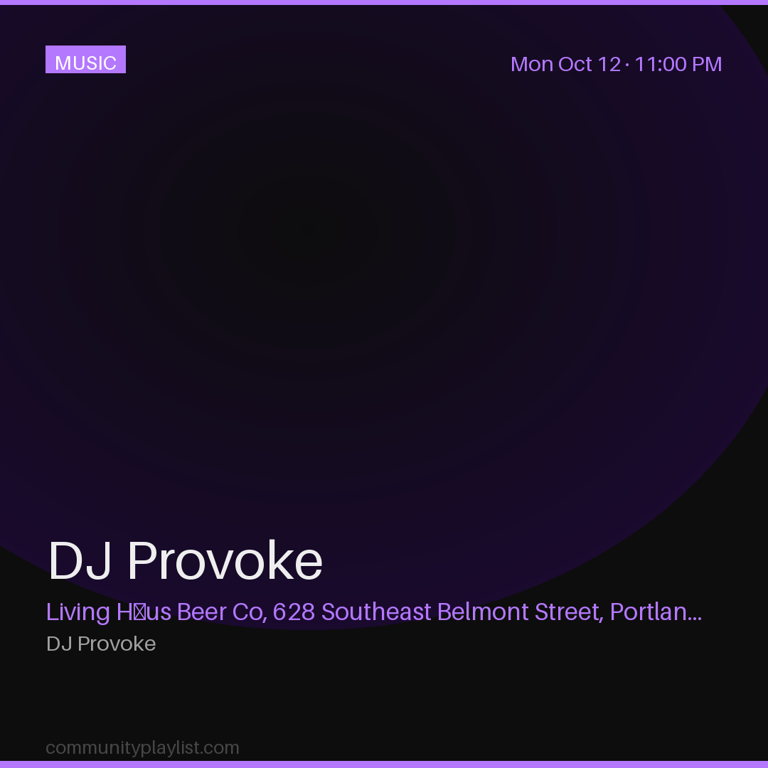 DJ Provoke