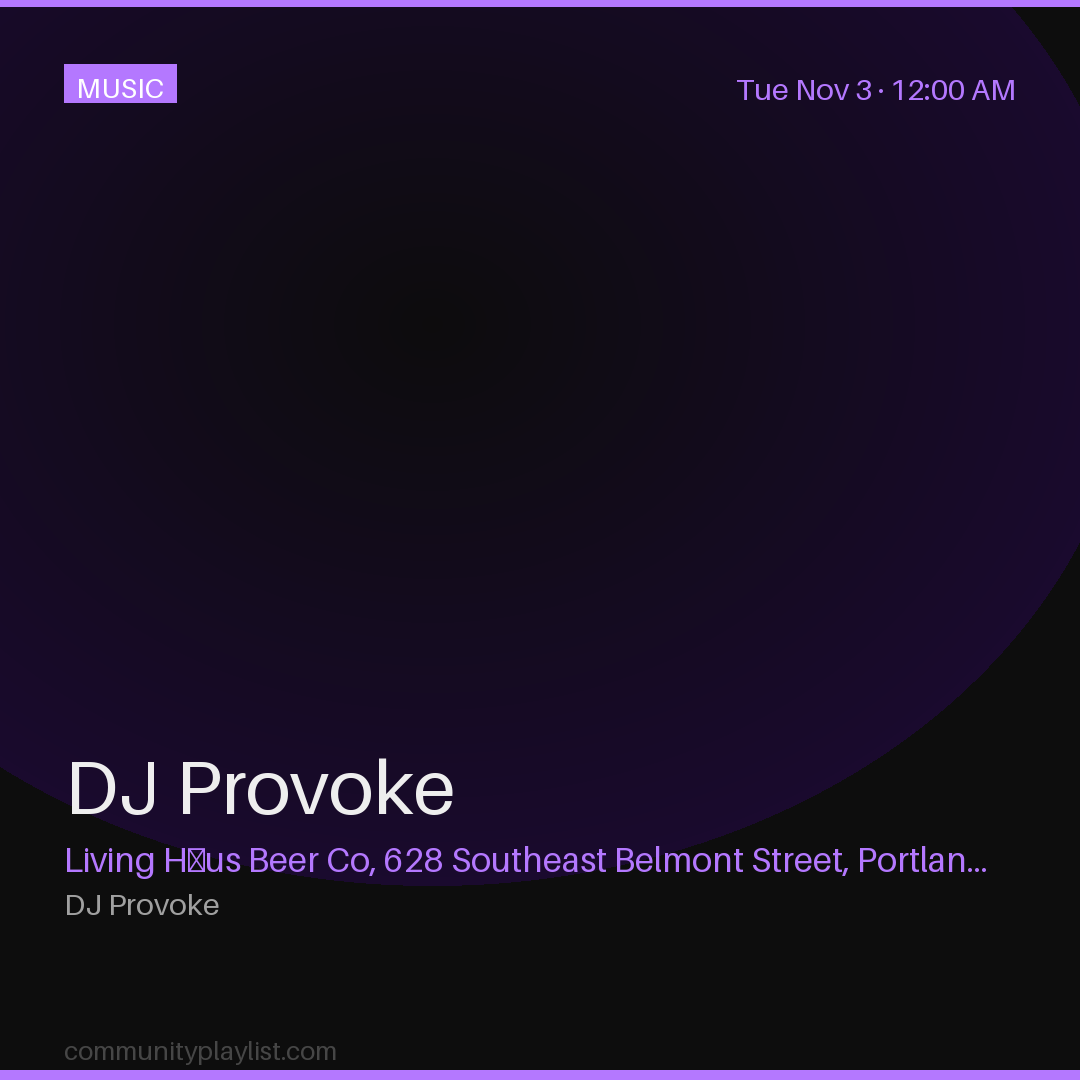 DJ Provoke