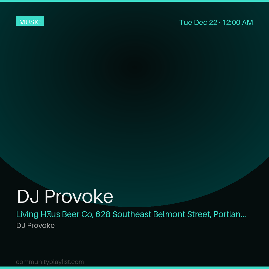 DJ Provoke