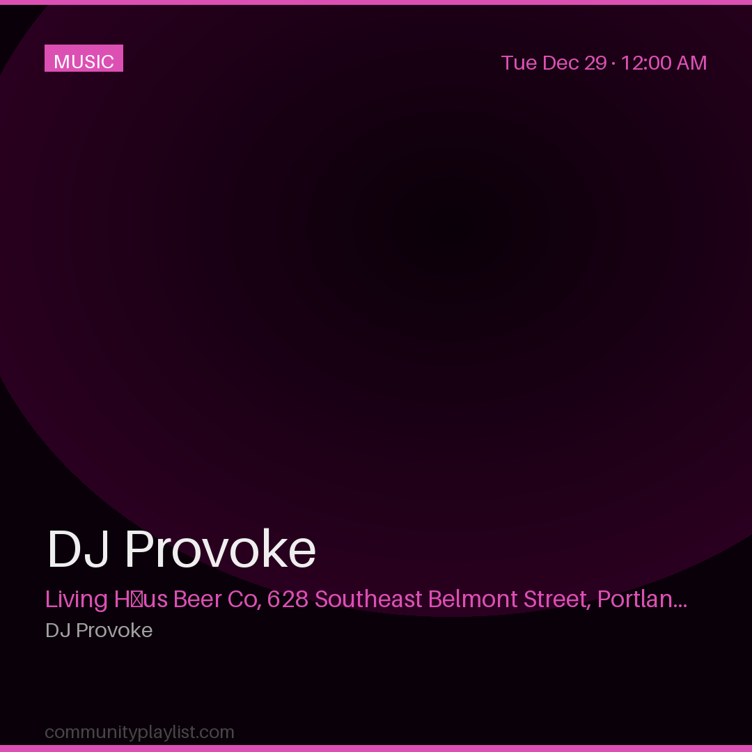 DJ Provoke