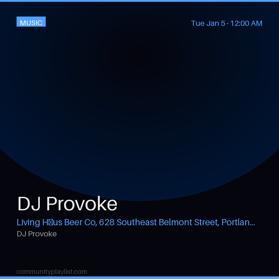 DJ Provoke