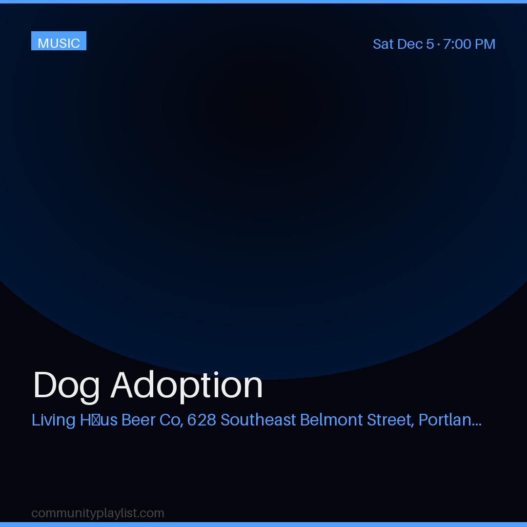 Dog Adoption