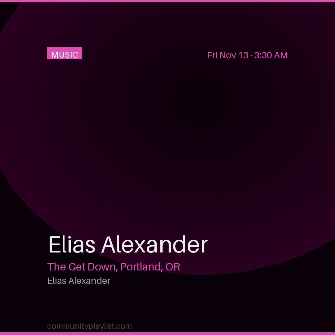 Elias Alexander