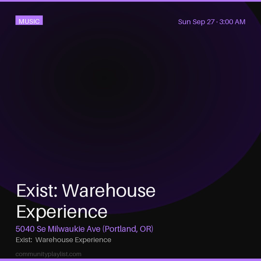 Exist: Warehouse Experience