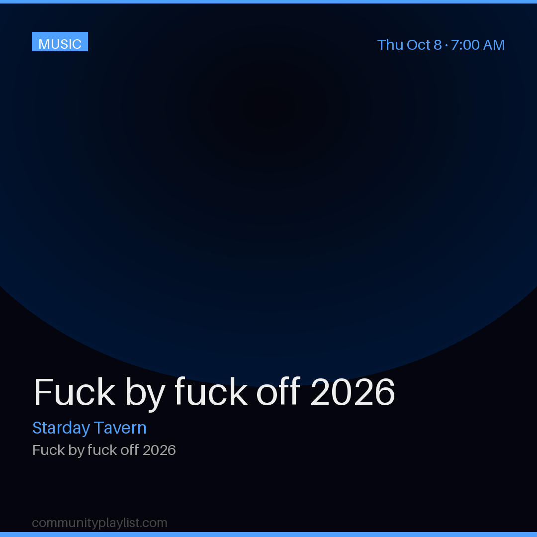 Fuck by fuck off 2026