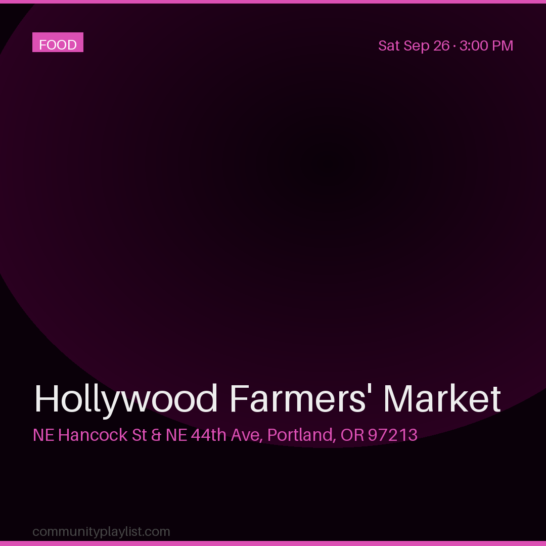 Hollywood Farmers' Market