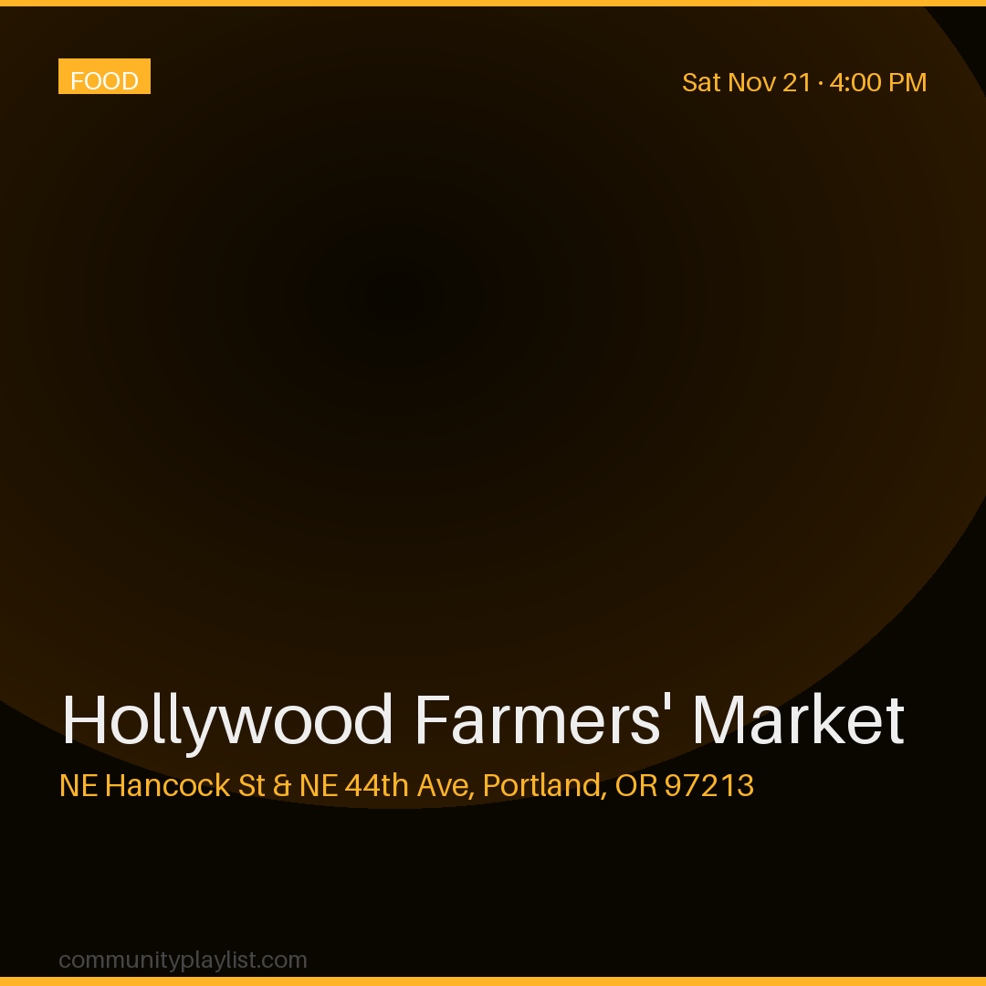 Hollywood Farmers' Market