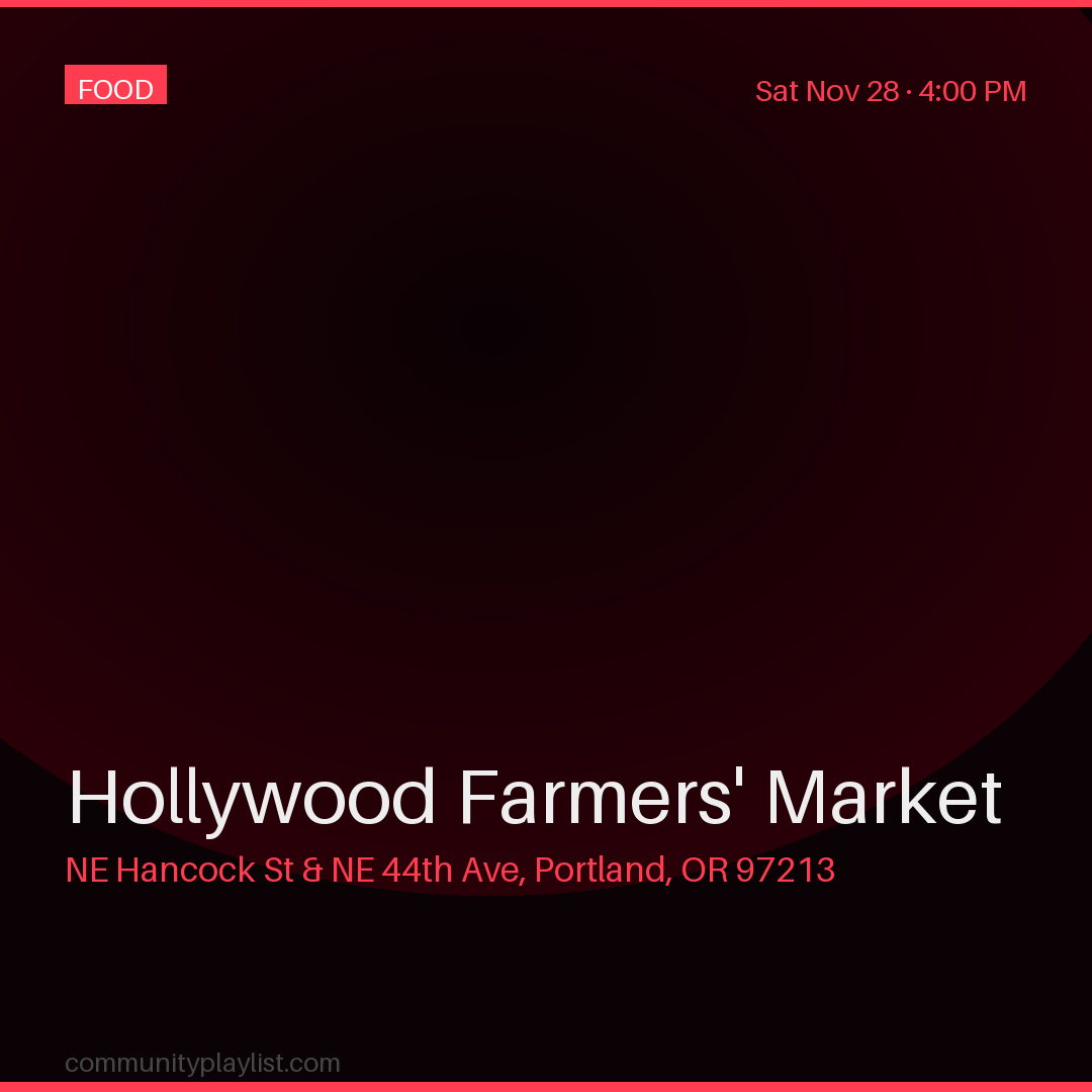 Hollywood Farmers' Market