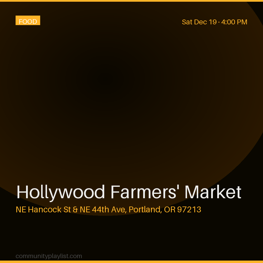 Hollywood Farmers' Market