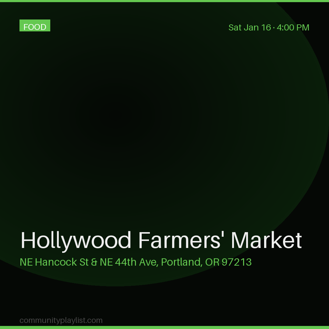 Hollywood Farmers' Market