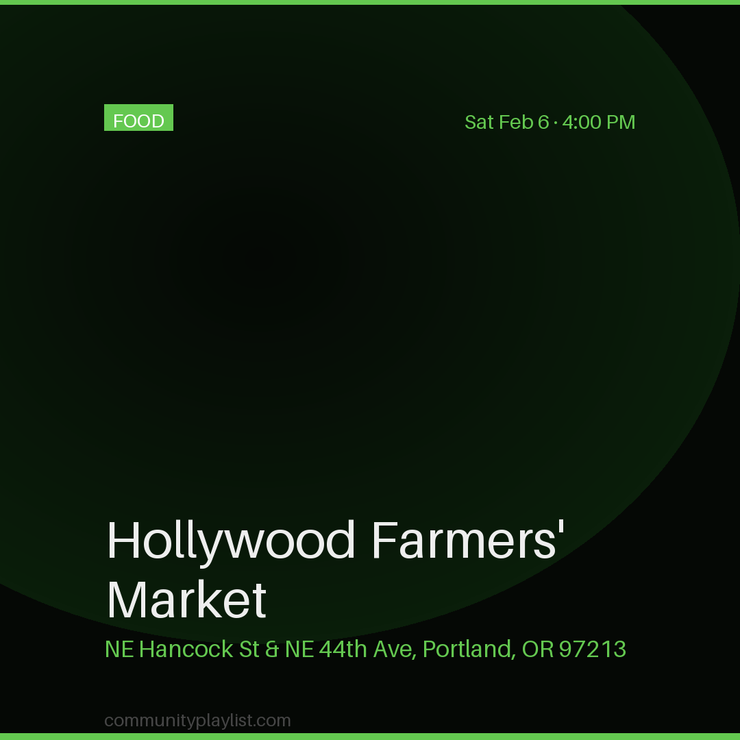 Hollywood Farmers' Market