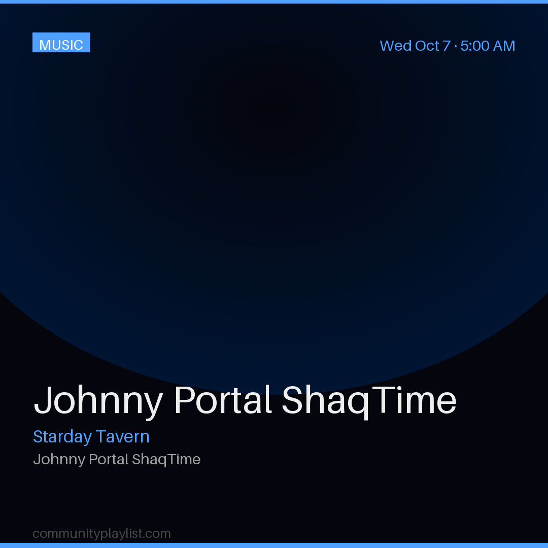 Johnny Portal ShaqTime