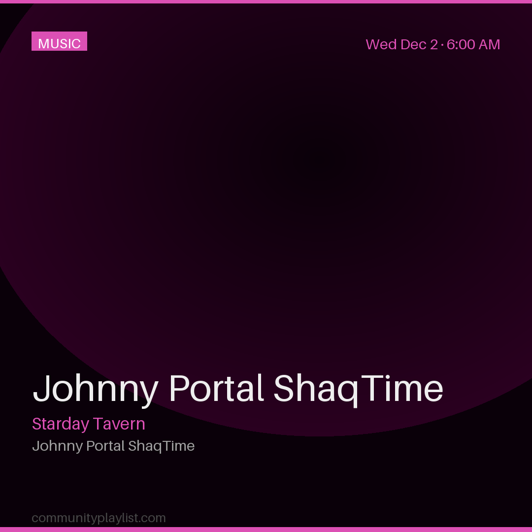 Johnny Portal ShaqTime