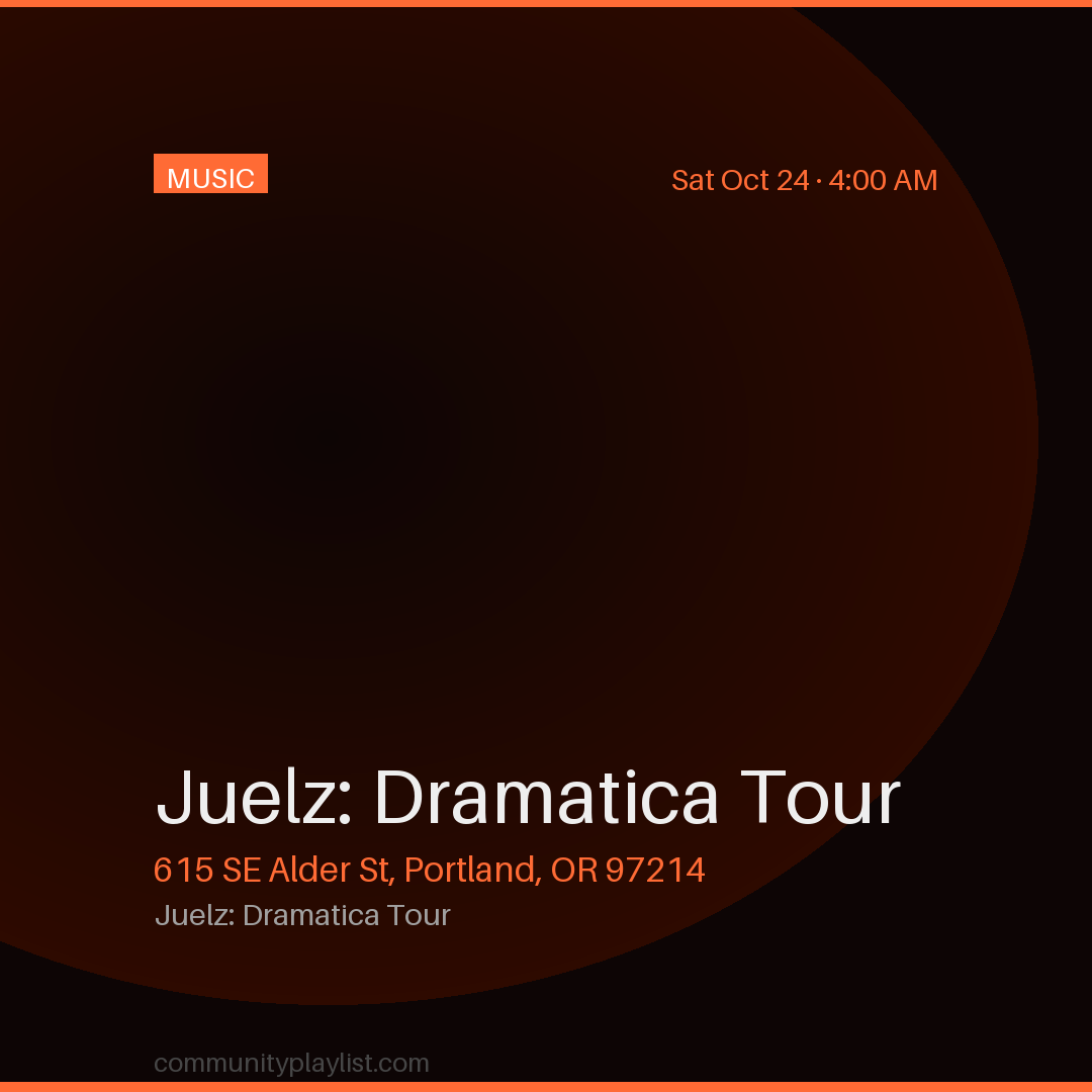 Juelz: Dramatica Tour