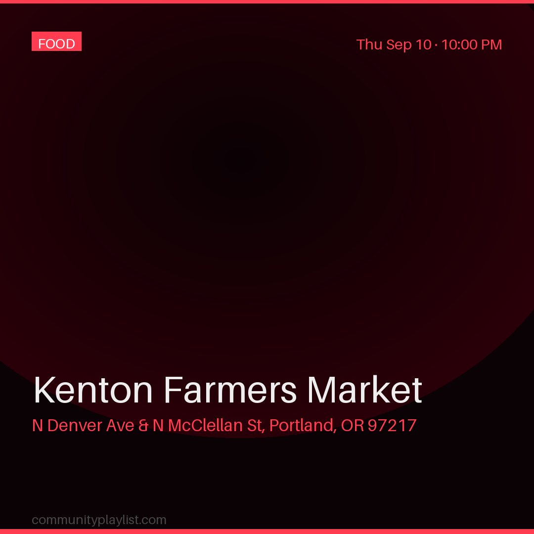Kenton Farmers Market