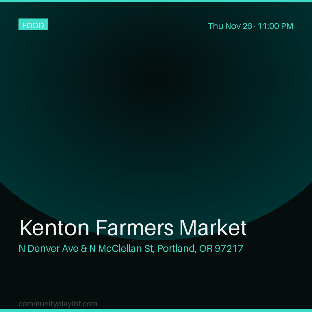Kenton Farmers Market