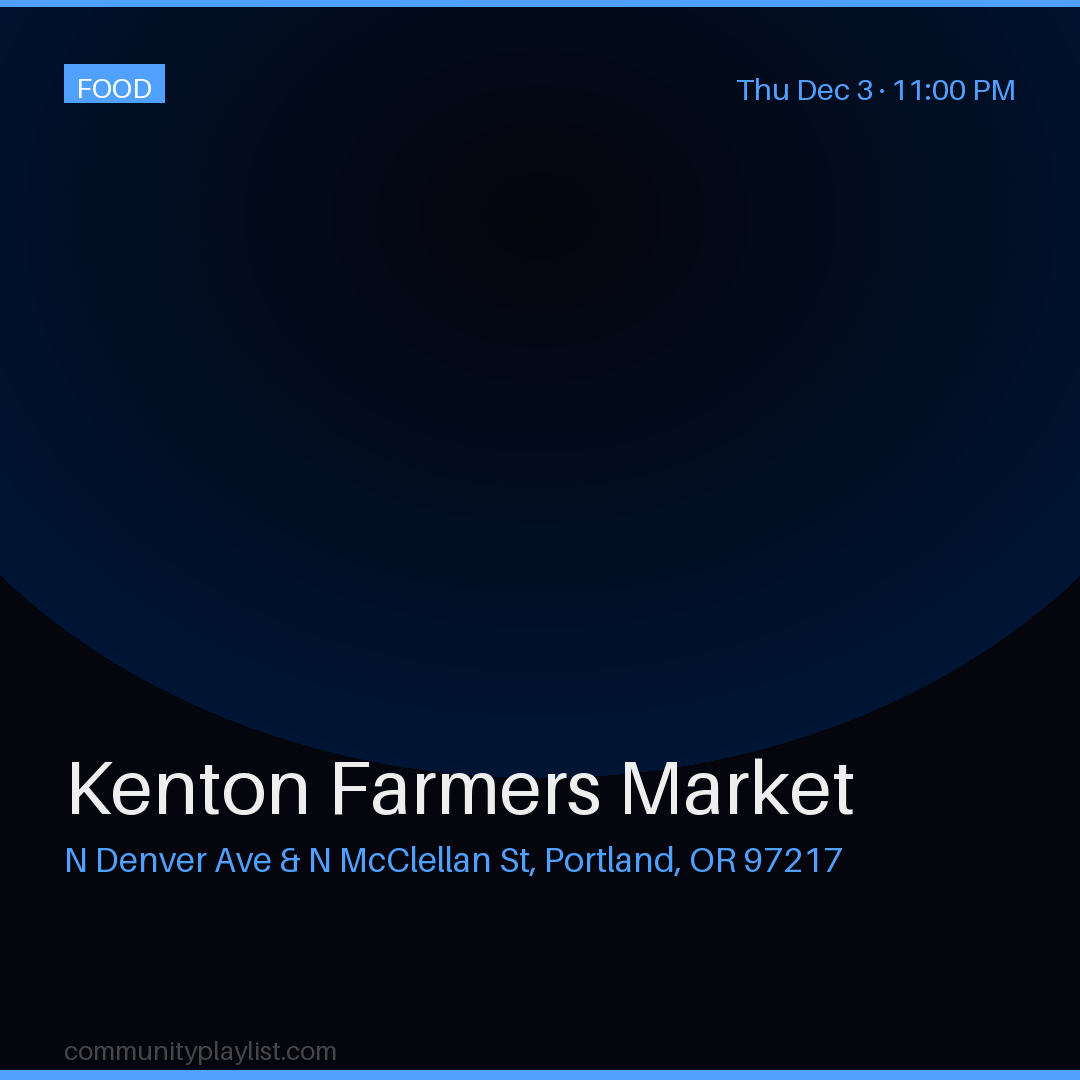 Kenton Farmers Market
