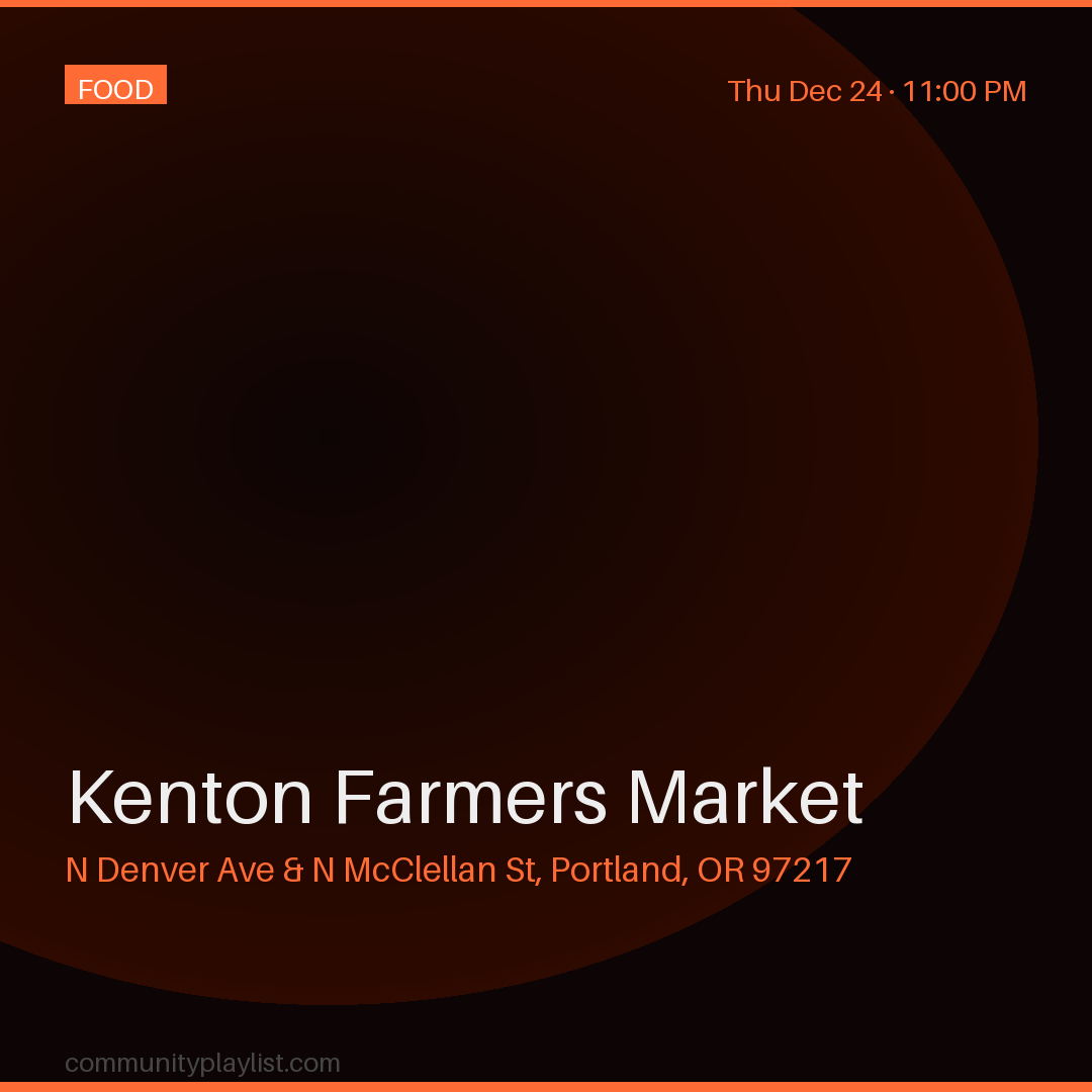 Kenton Farmers Market