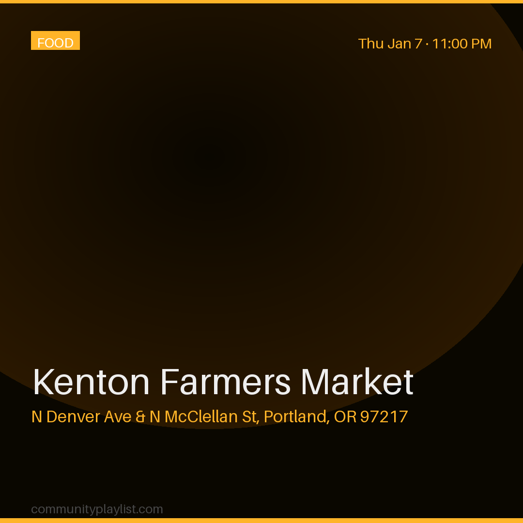 Kenton Farmers Market