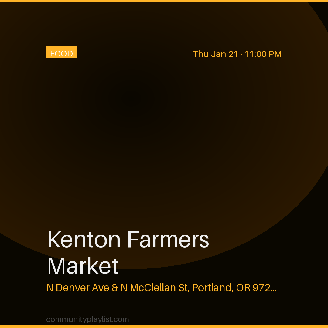Kenton Farmers Market