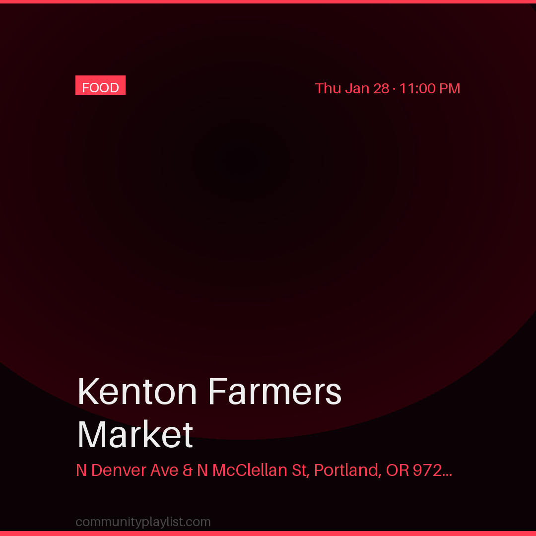 Kenton Farmers Market