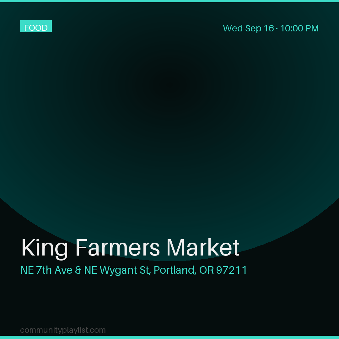 King Farmers Market