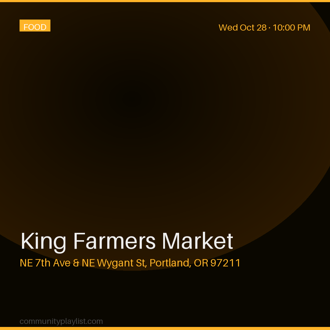 King Farmers Market