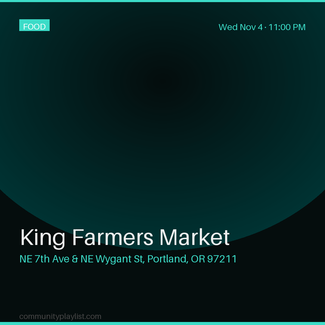 King Farmers Market