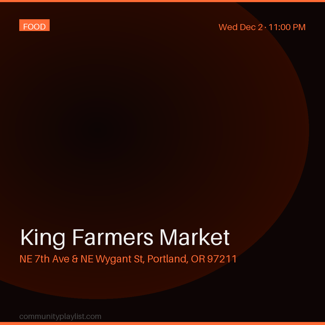 King Farmers Market