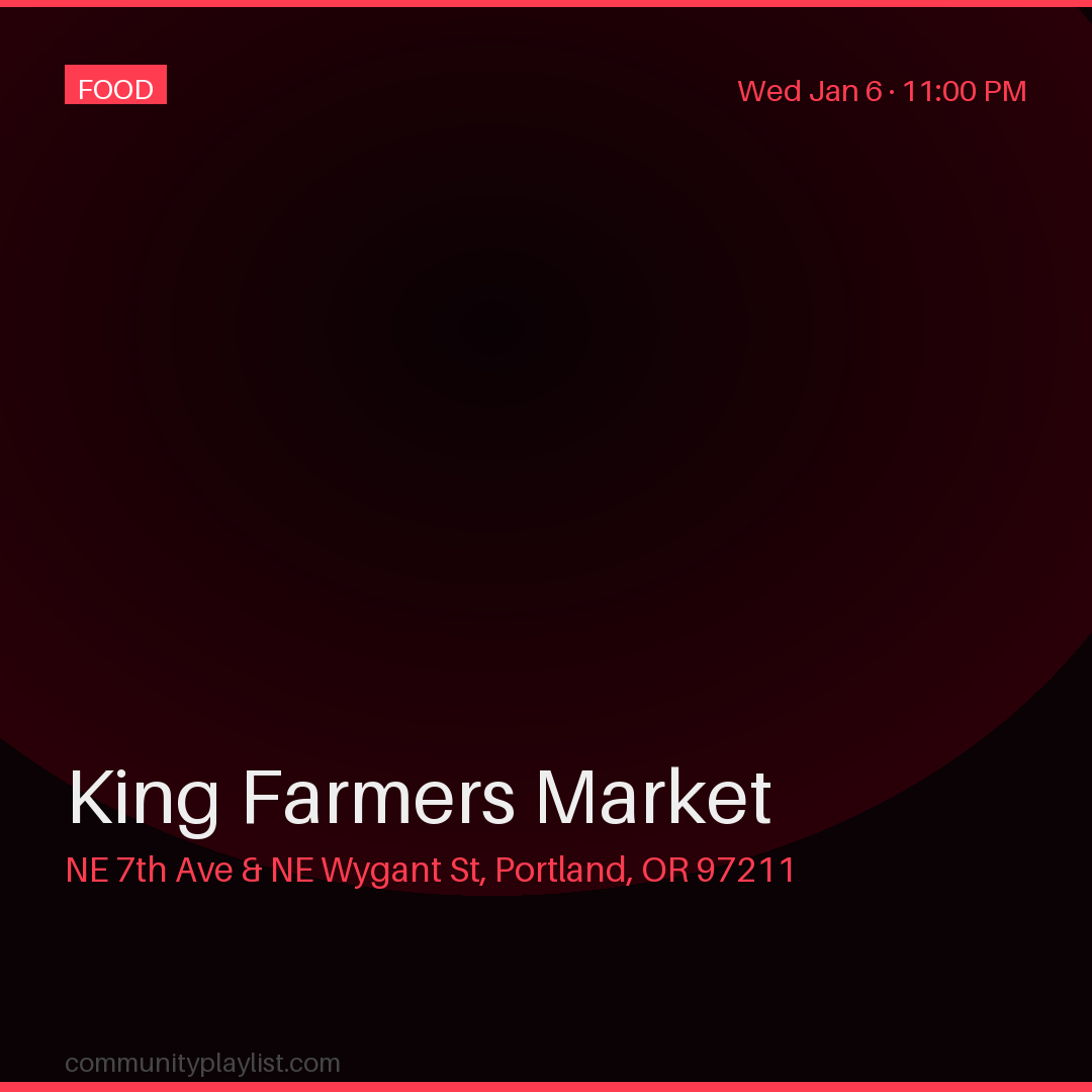 King Farmers Market