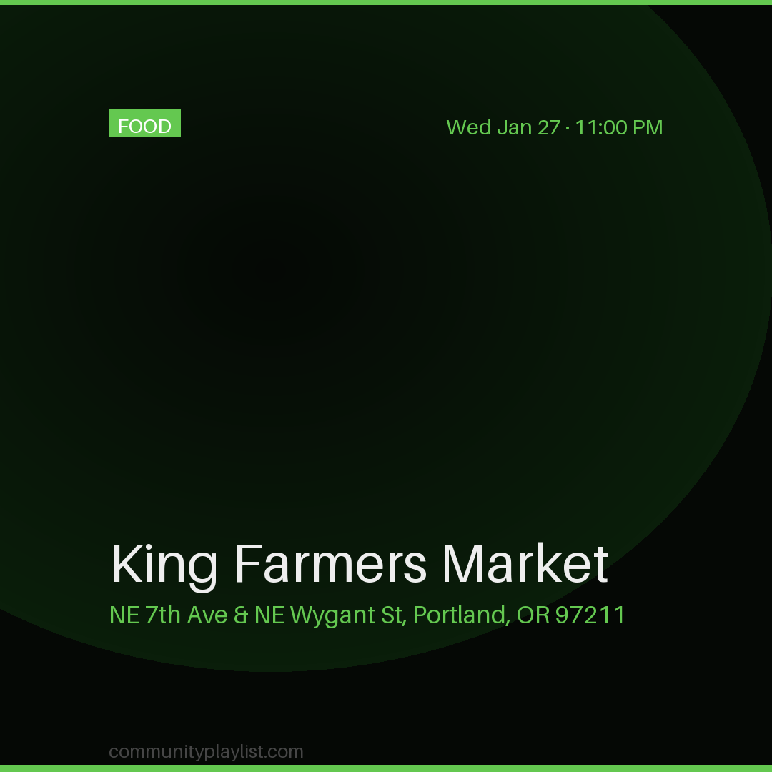 King Farmers Market