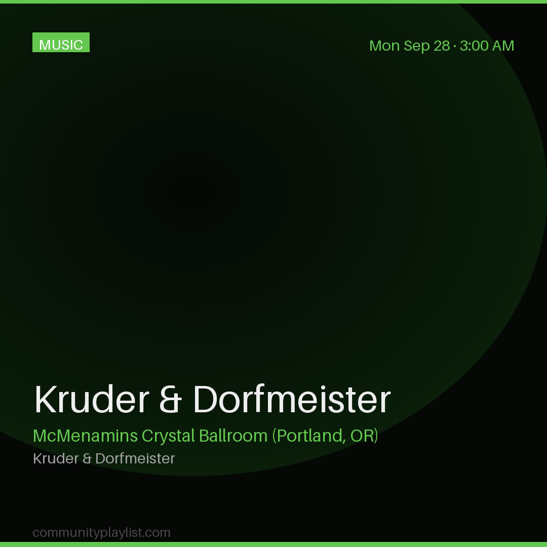 Kruder & Dorfmeister