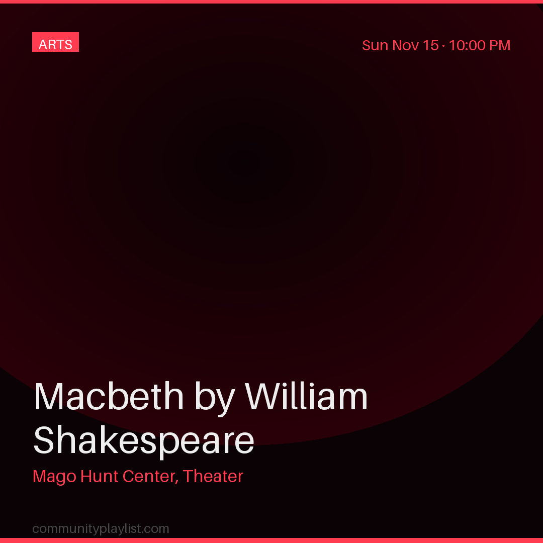 Macbeth by William Shakespeare