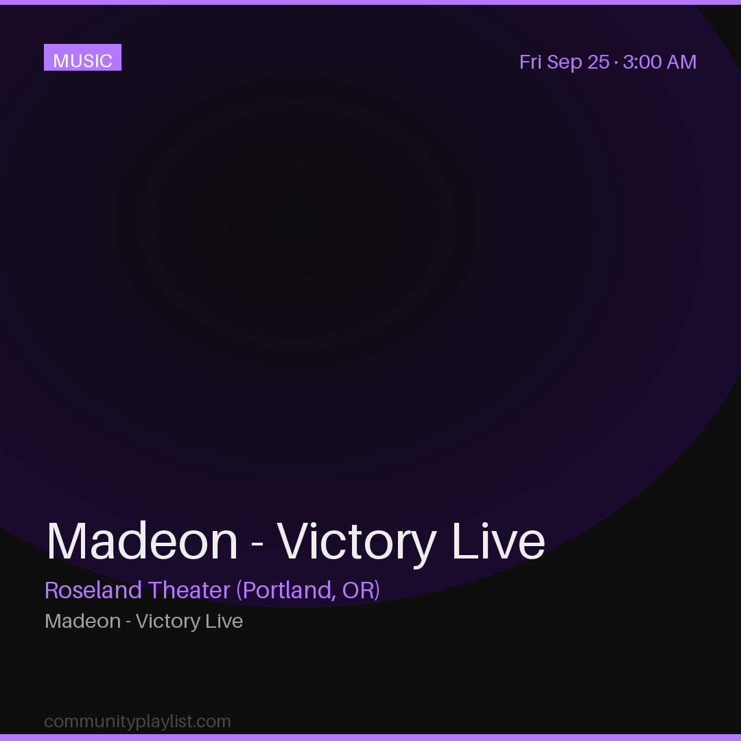 Madeon - Victory Live