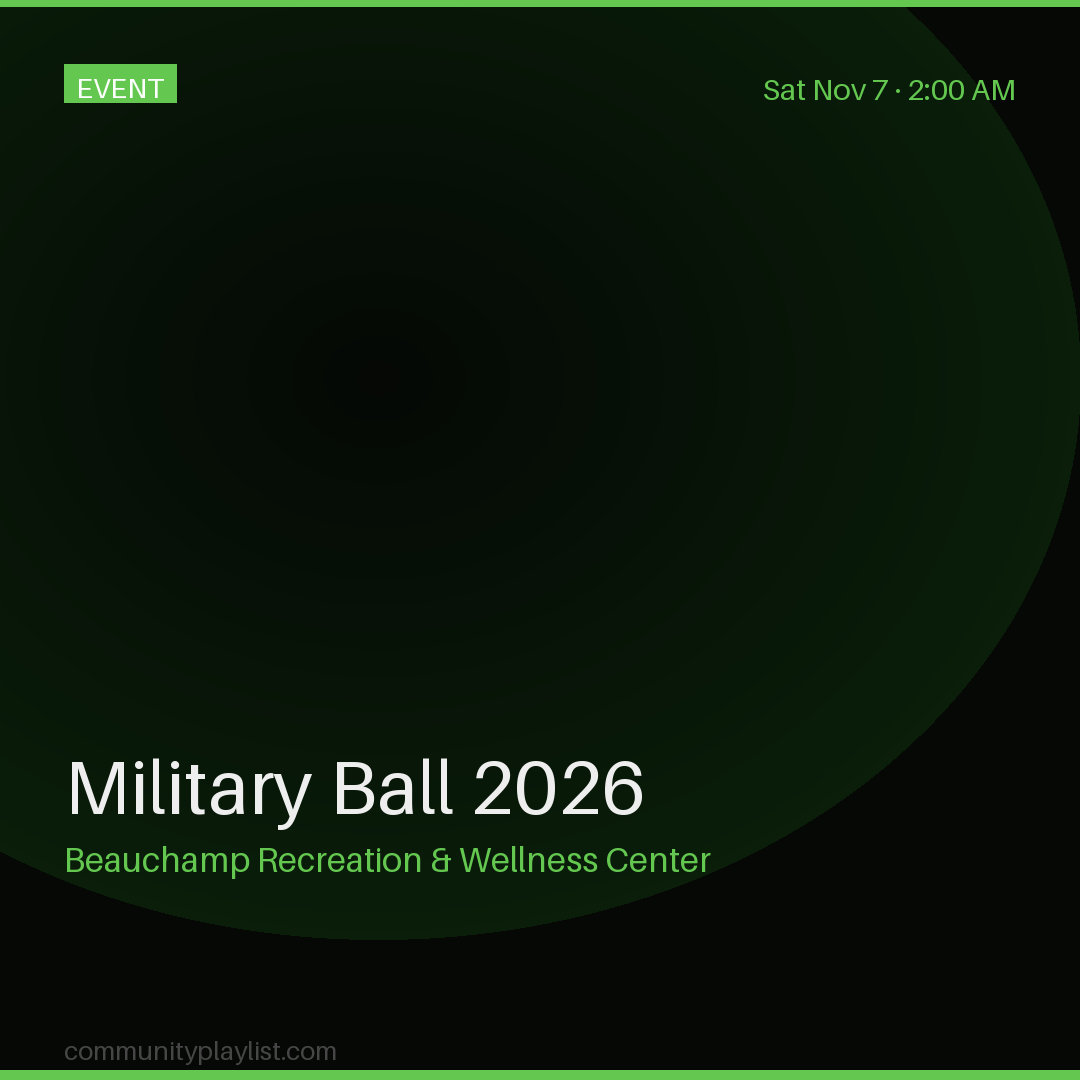 Military Ball 2026