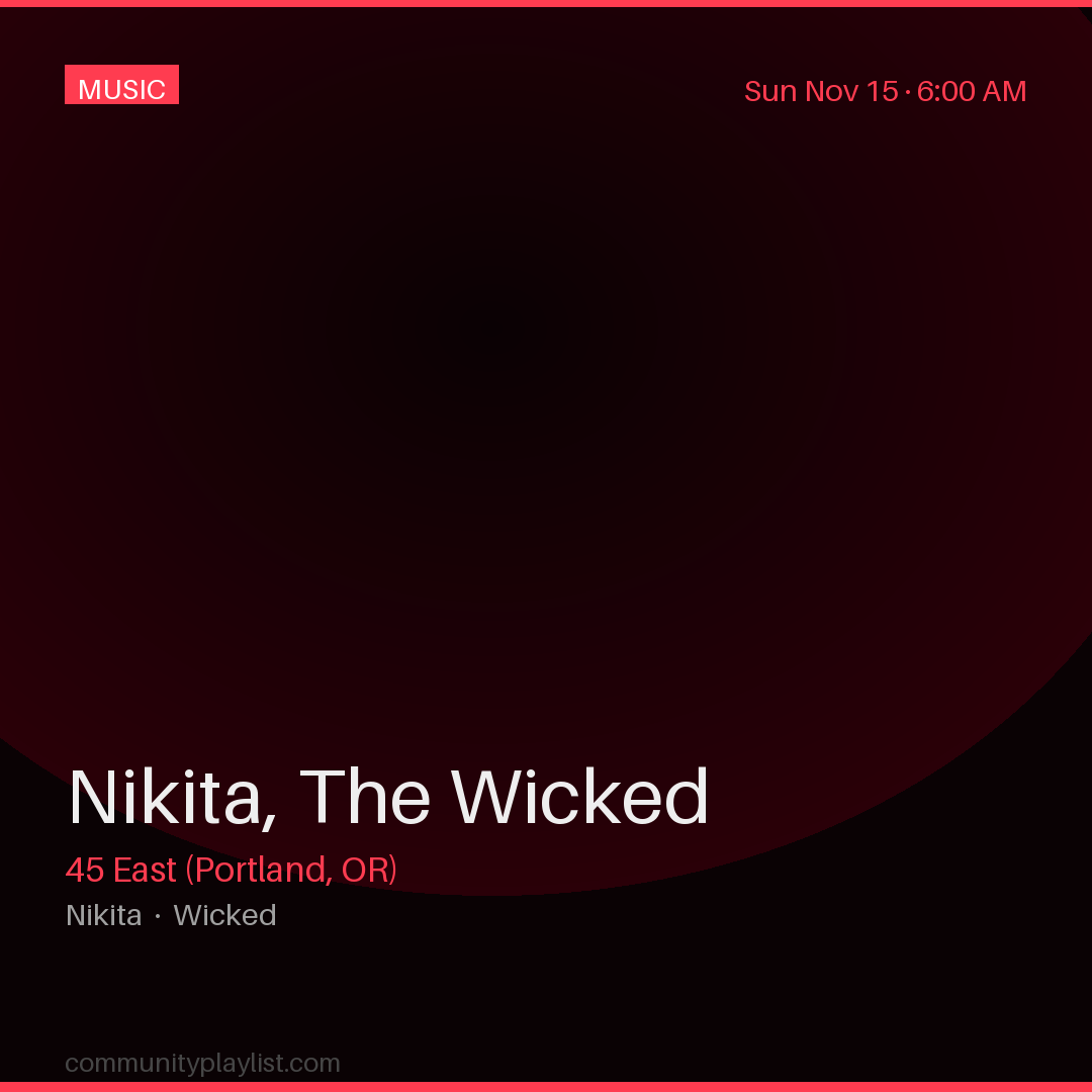 Nikita, The Wicked