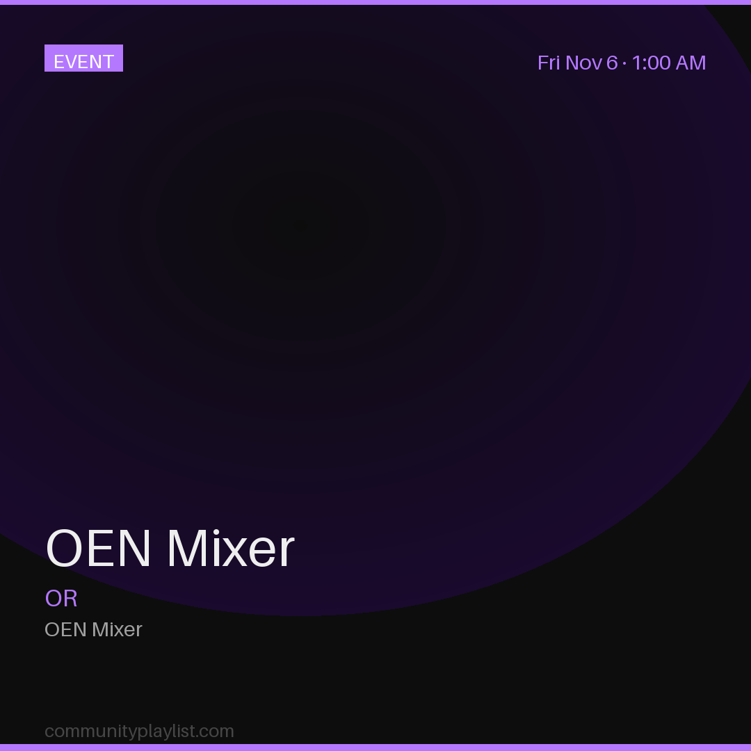 OEN Mixer