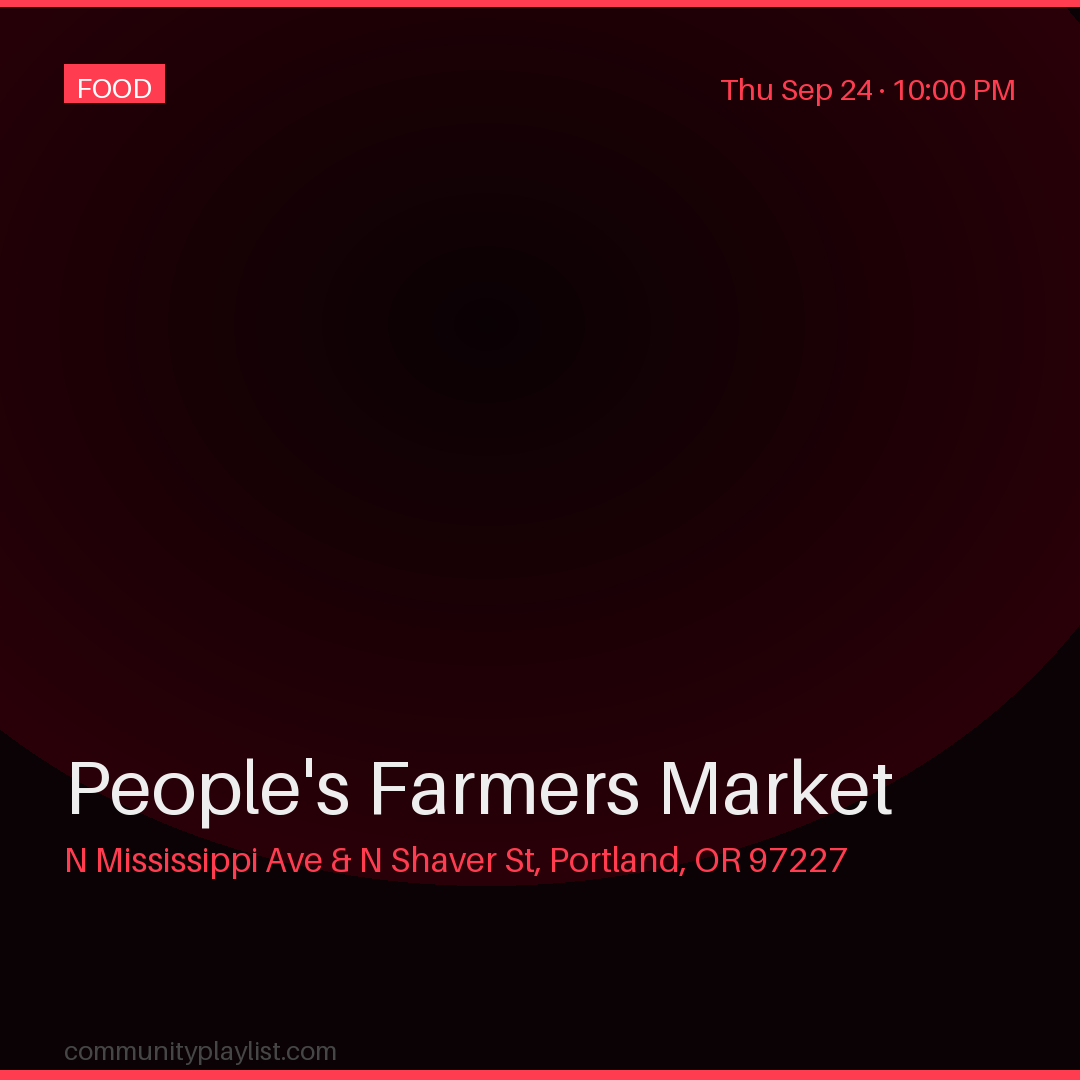 People's Farmers Market
