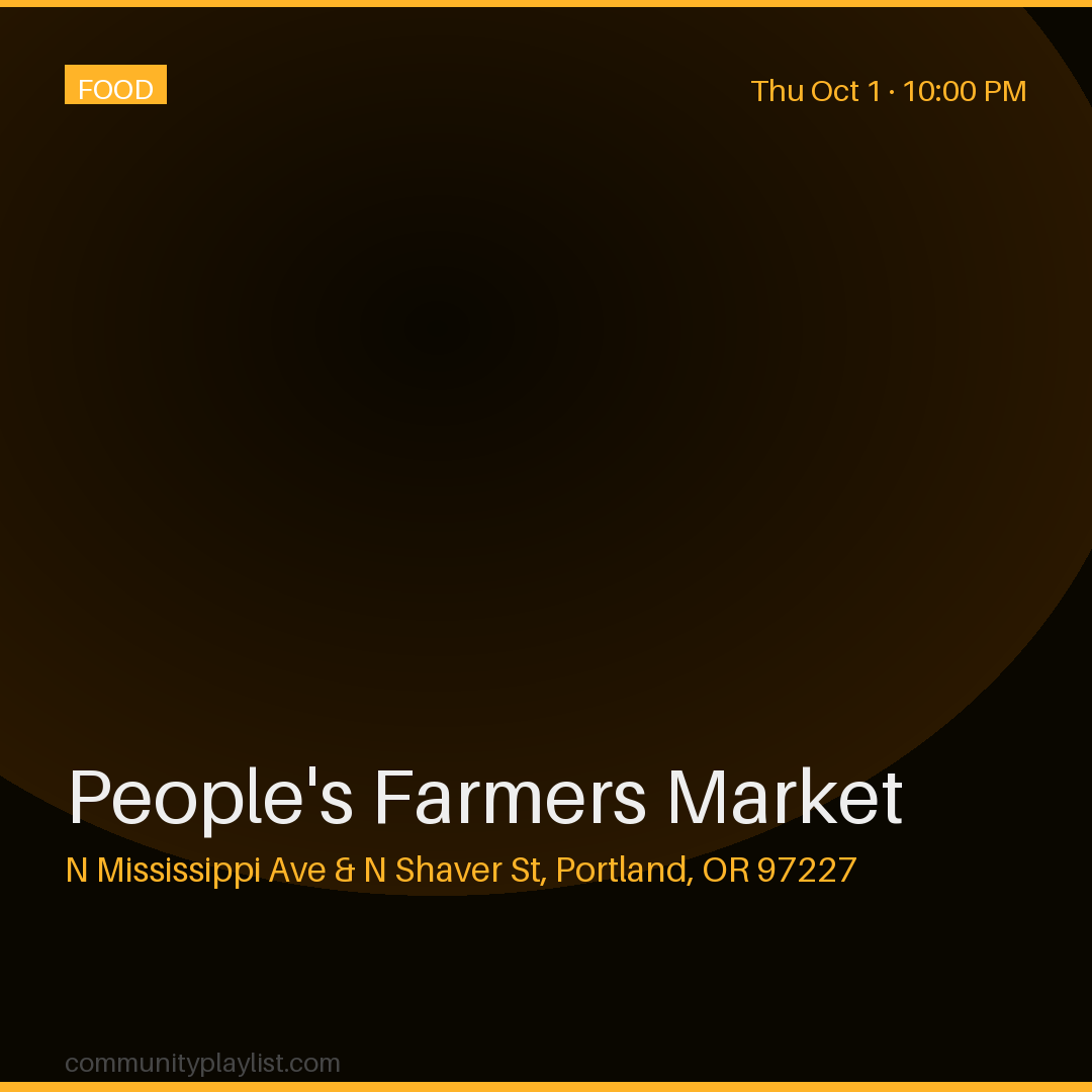 People's Farmers Market