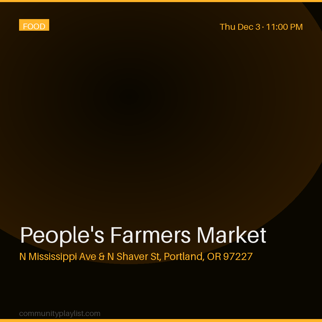 People's Farmers Market