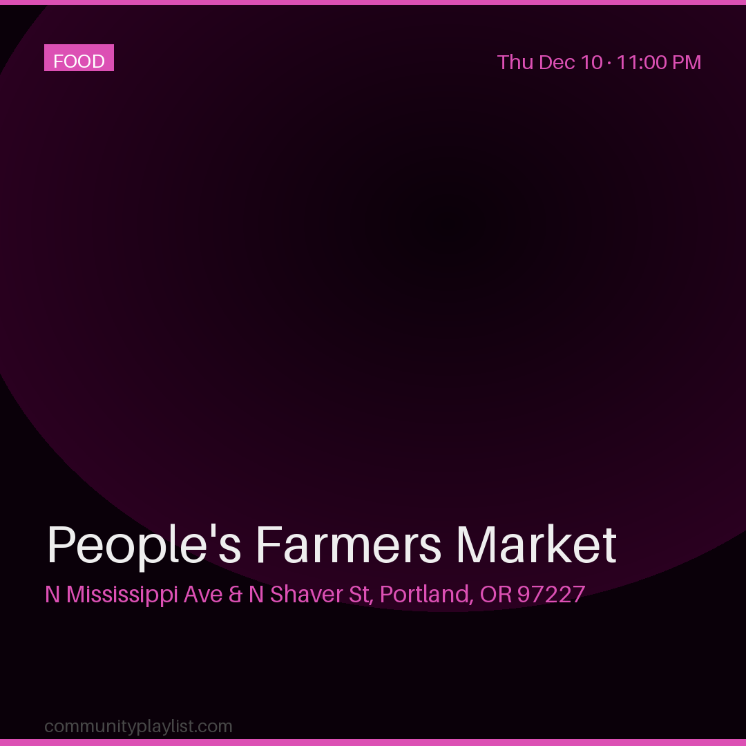 People's Farmers Market