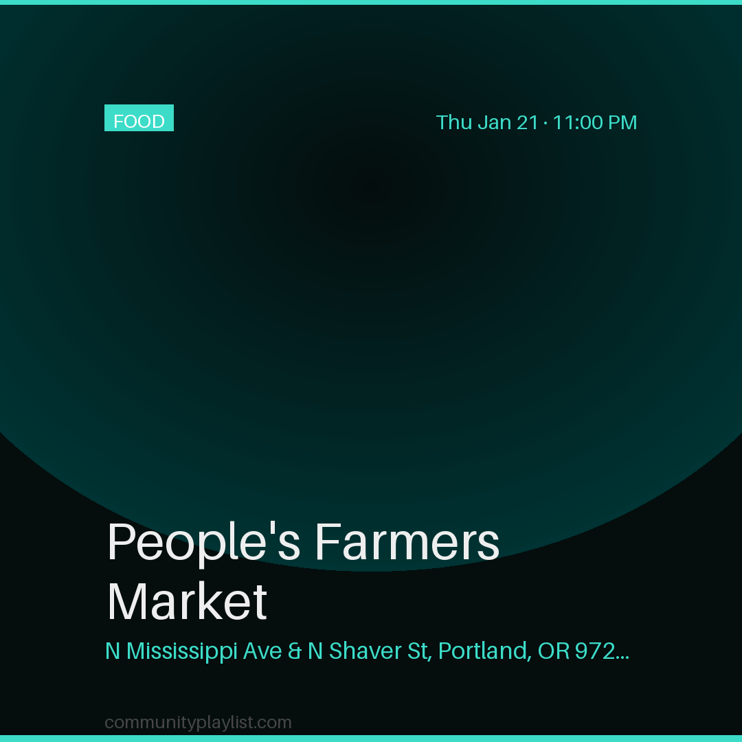 People's Farmers Market