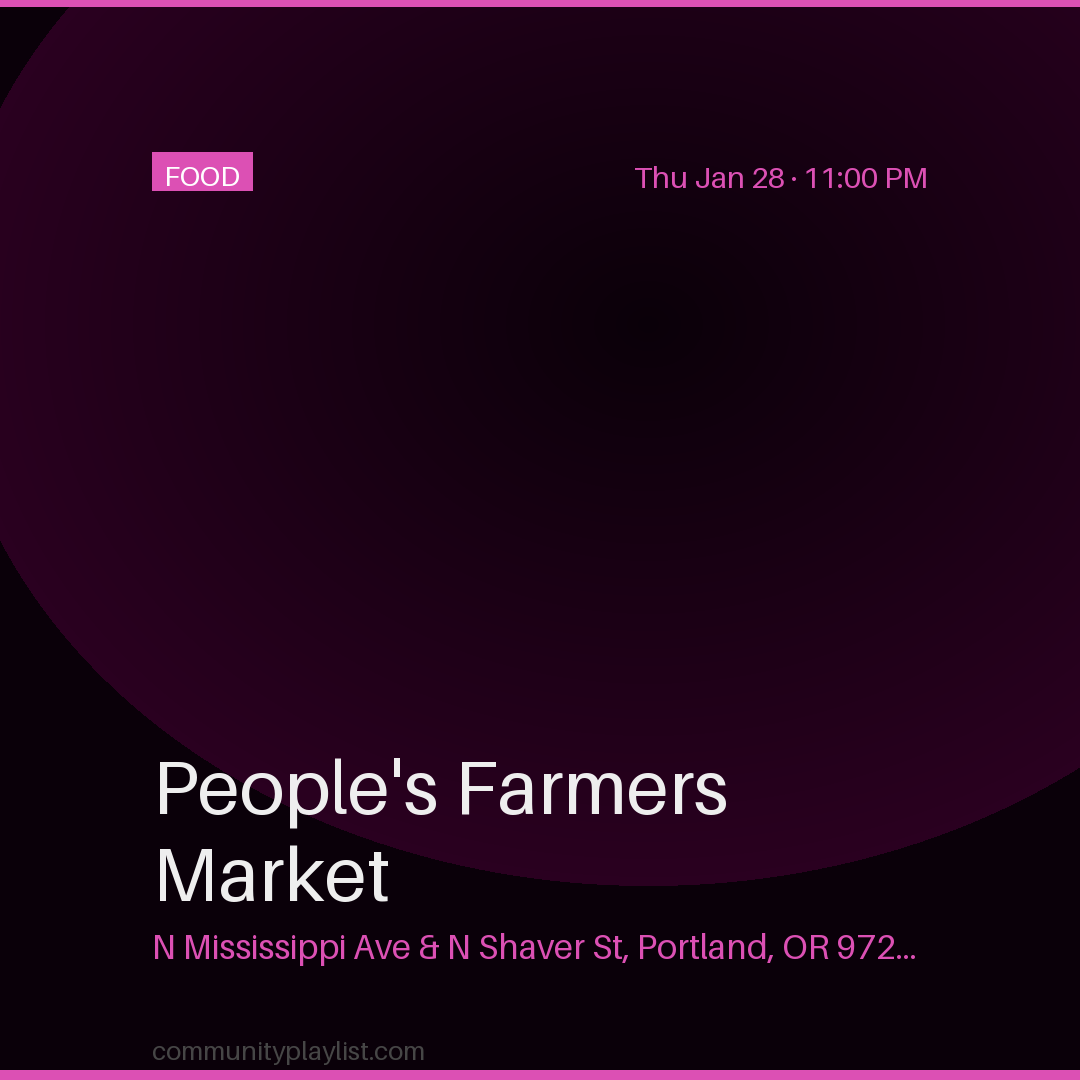People's Farmers Market