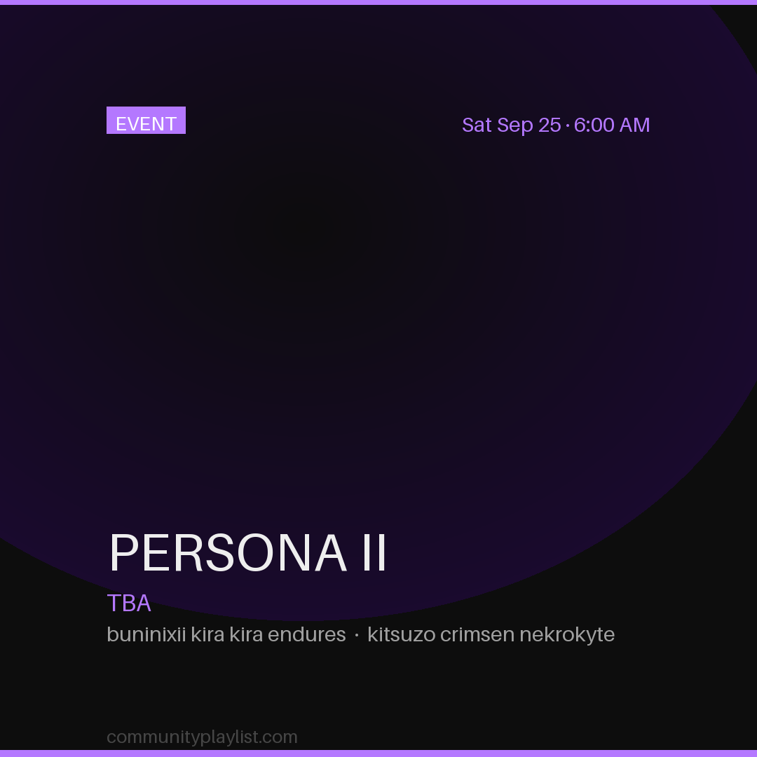 PERSONA II