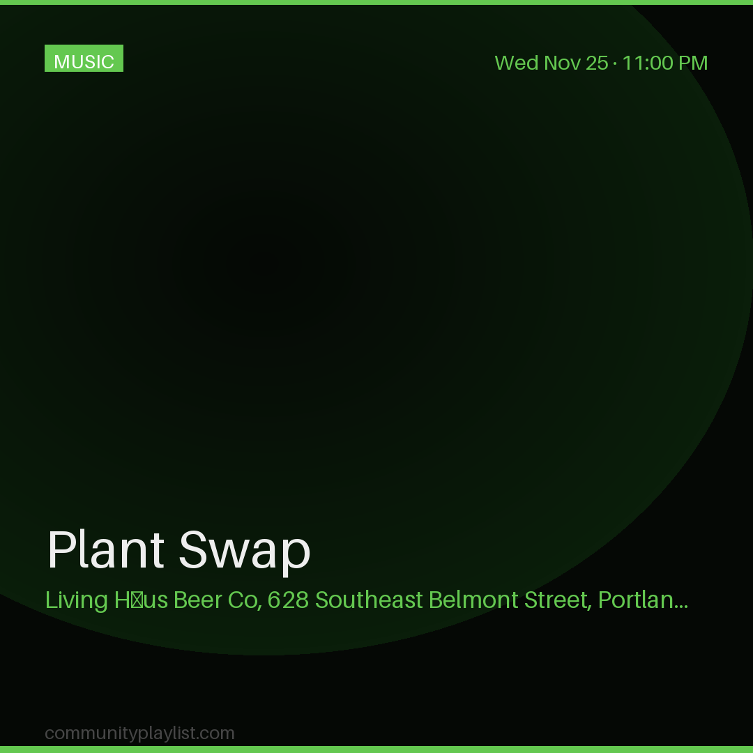 Plant Swap